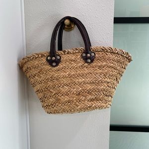 L’Occitane Straw Handbag